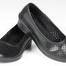 Туфли женские нат. кожа Эмануэла ПВХ ALMI (арт. 6813-00101) черный