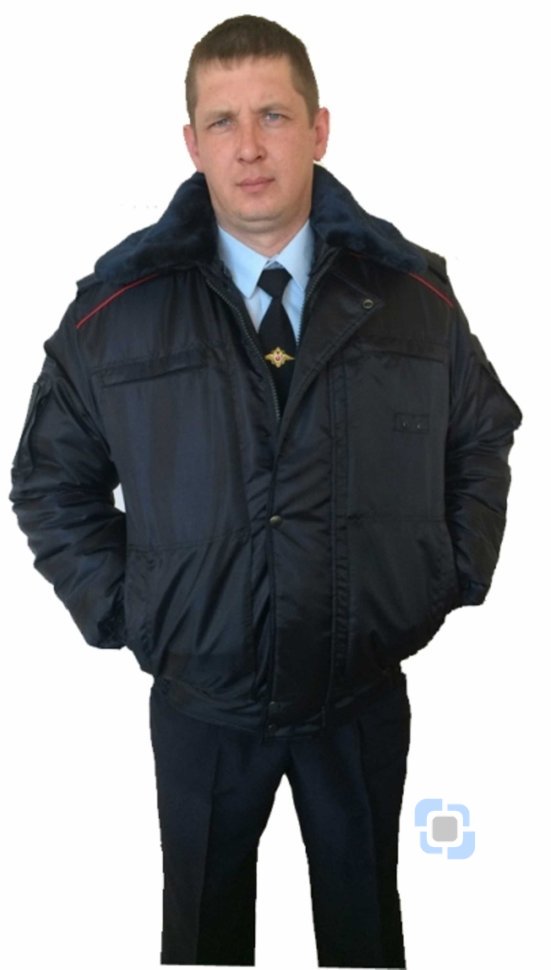 Куртка Полиция  "Оперативка "тк.оксф.иссиня-черный